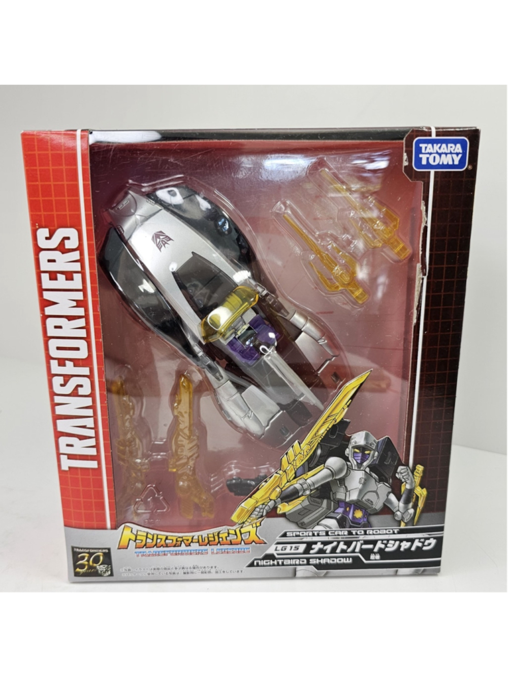 SEALED Transformers Legends LG15 NIGHTBIRD SHADOW Deluxe Takara Tomy 2015 NEW